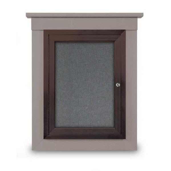 Sliding Glass Enclosed Letterboard, 60